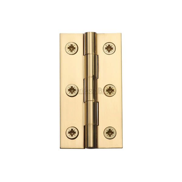 Heritage Brass Hinge Brass 2 1/2 x 1 3/8 Polished Brass finish
 - HG99-120-PB - Choice Handles
