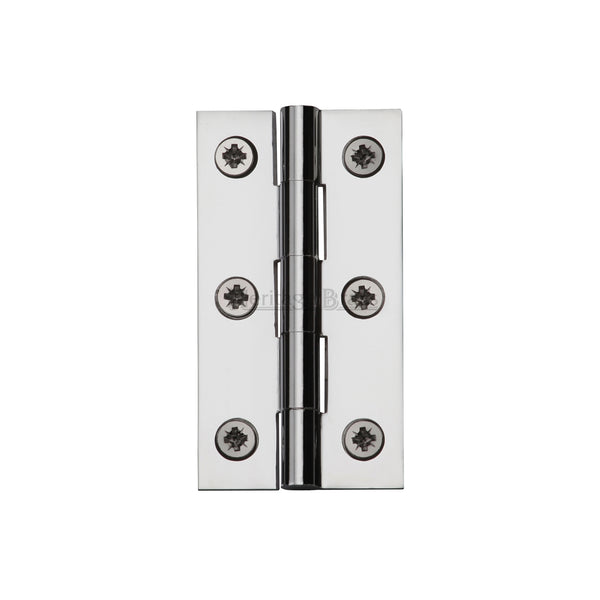 Heritage Brass Hinge Brass 2 1/2 x 1 3/8 Polished Chrome finish
 - HG99-120-PC - Choice Handles
