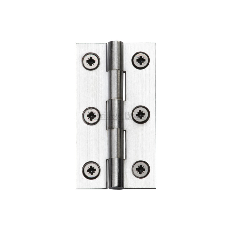 Heritage Brass Hinge Brass 2 1/2 x 1 3/8 Satin Chrome finish
 - HG99-120-SC - Choice Handles