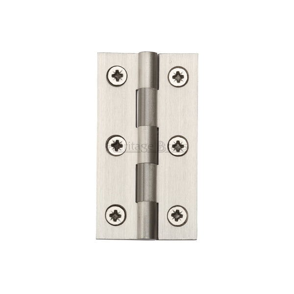 Heritage Brass Hinge Brass 2 1/2 x 1 3/8 Satin Nickel finish
 - HG99-120-SN - Choice Handles