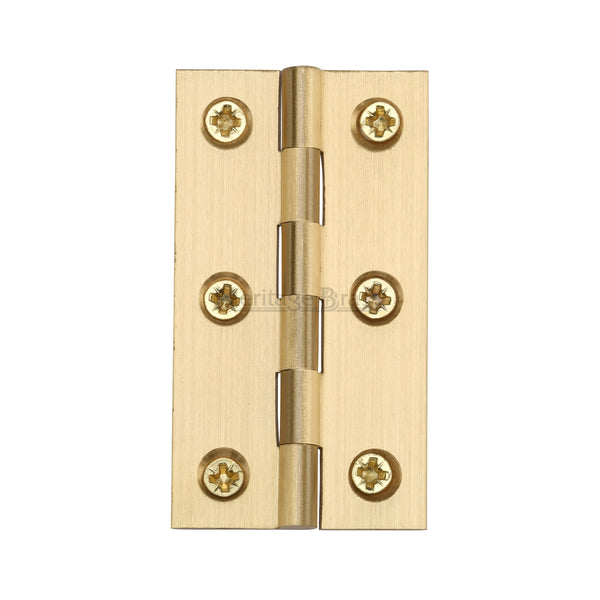 Heritage Brass Hinge Brass 3" x 1 5/8" Satin Brass finish - HG99-125-SB - Choice Handles