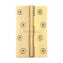 Heritage Brass Hinge Brass 4 x 2 3/8 Natural Brass finish
 - HG99-130-Natural Brass - Choice Handles