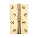 Heritage Brass Hinge Brass 4 x 2 3/8 Polished Brass finish
 - HG99-130-PB - Choice Handles