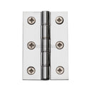 Heritage Brass Hinge Brass with Phosphor Washers 3" x 2" Polished Chrome finish - HG99-345-PC - Choice Handles