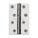 Heritage Brass Hinge Brass with Phosphor Washers 4 x 2 5/8 Polished Chrome finish
 - HG99-350-PC - Choice Handles