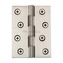 Heritage Brass Hinge Brass with Phosphor Washers 4" x 3" Satin Nickel finish - HG99-355-SN - Choice Handles