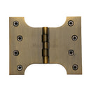 Heritage Brass Parliament Hinge Brass 4" x 3" x 5" Antique Brass finish - HG99-390-AT - Choice Handles