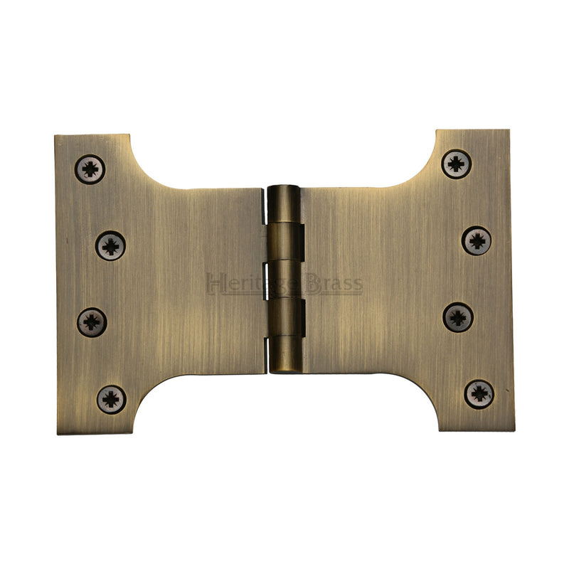 Heritage Brass Parliament Hinge Brass 4 x 4 x 6 Antique finish
 - HG99-395-AT - Choice Handles
