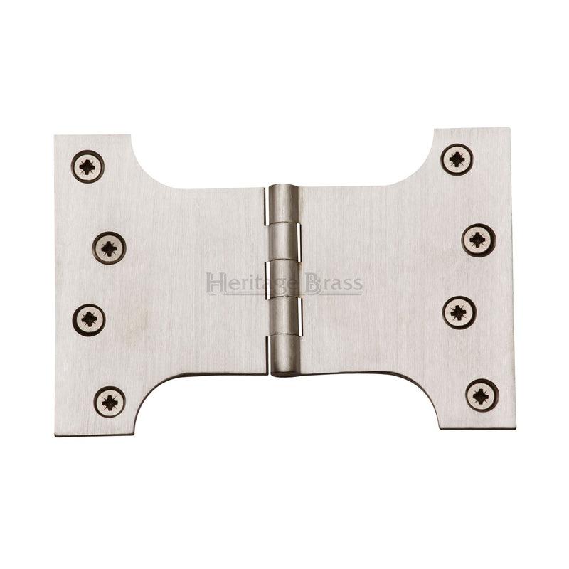 Heritage Brass Parliament Hinge Brass 4 x 4 x 6 Satin Nickel finish
 - HG99-395-SN - Choice Handles