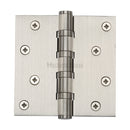 Heritage Brass Hinge Brass with Thrust Bearings (Steel Pin) 4 x 4 Satin Nickel finish
 - HG99-405-SN - Choice Handles