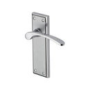 Heritage Brass Door Handle Lever Latch Hilton Design Apollo finish - HIL8610-AP - Choice Handles