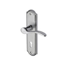 Heritage Brass Door Handle Lever Lock Howard Design Apollo finish - HOW1300-AP - Choice Handles