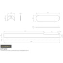 Eurospec - Eurospec Concealed Hinge Fire Kit S/A Fd30 Suits 3D Ceam Hinge1230 - INT1230 - Choice Handles