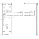 Frelan - Sash Window Axle Pulley With Brass Roller - Polished Brass - J995BPB - Choice Handles