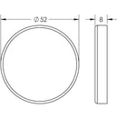 Frelan - SSS Armoured Escutcheon Grade 304 - Satin Stainless Steel - JSS23 - Choice Handles