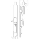 Frelan - Dust Proof Spring Floor Bolt Socket for Concrete 20x25mm - Satin Stainless Steel - JSS5642 - Choice Handles