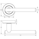 Frelan - Quadrant Sash Window Fastener - Polished Brass - JV83PB - Choice Handles