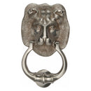 Heritage Brass Lion Knocker Satin Nickel finish - K1210-SN - Choice Handles