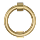 Heritage Brass Ring Knocker Satin Brass finish - K1270-SB - Choice Handles
