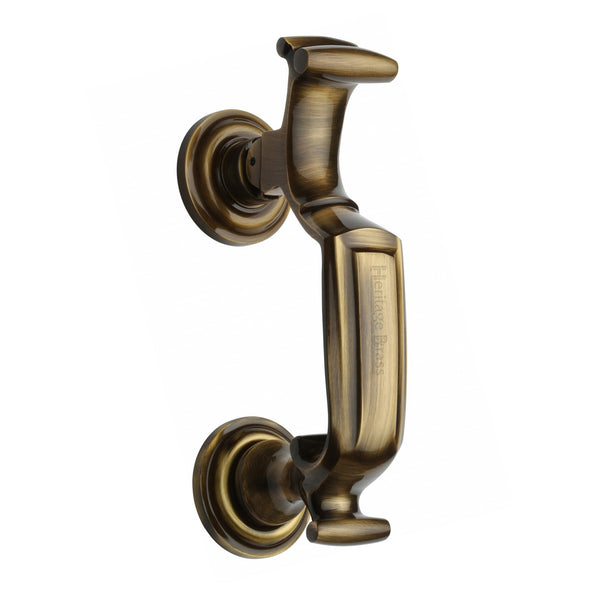 Heritage Brass Doctor Knocker Antique finish - K1300-AT - Choice Handles