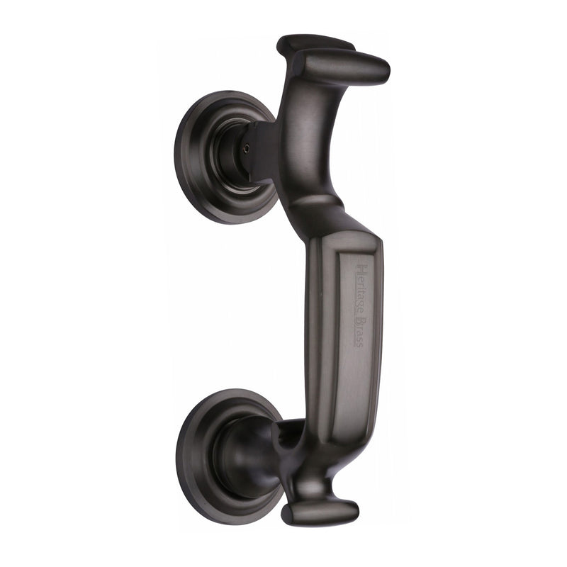 Heritage Brass Doctor Knocker Matt Bronze finish - K1300-MB - Choice Handles