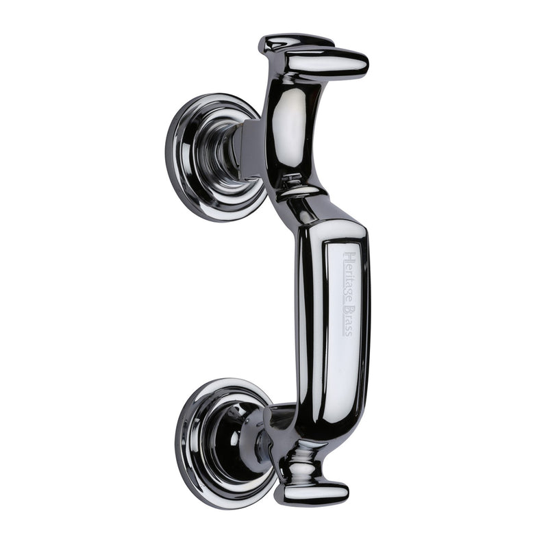 Heritage Brass Doctor Knocker Polished Chrome finish - K1300-PC - Choice Handles