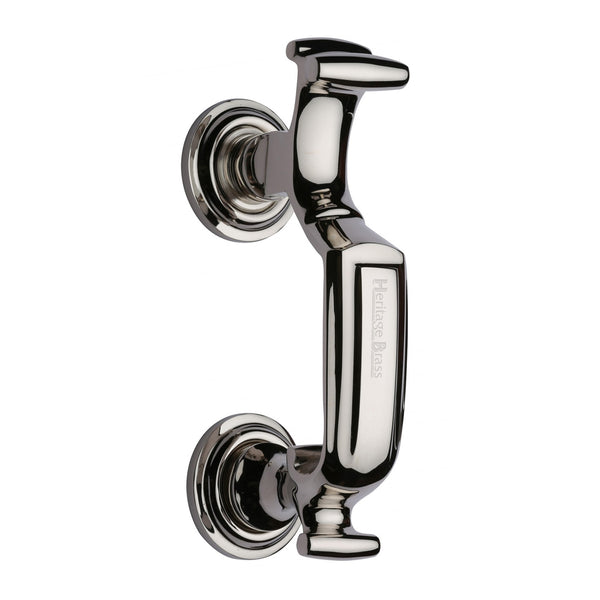 Heritage Brass Doctor Knocker Polished Nickel - K1300-PNF - Choice Handles