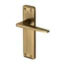 Heritage Brass Door Handle Lever Latch Kendal Design Antique finish - KEN6810-AT - Choice Handles