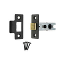 Spira Brass - 2.5" Eco Tubular Latch  - Matt Black - LAL0054BLK - Choice Handles