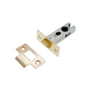 Spira Brass - 2.5" Eco Tubular Latch  - Electro Brass - LAL0054EB - Choice Handles