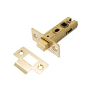 Spira Brass - Bolt Through Tubular latch CE 2.5" - 63mm  - Electro Brass - LAL0081EB - Choice Handles