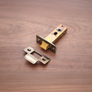 Spira Brass - 3" H/D Tubular Latch CE  - Antique Brass - LAL0137ANT - Choice Handles