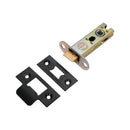 Spira Brass - 3" H/D Tubular Latch CE  - Matt Black - LAL0137BLK - Choice Handles