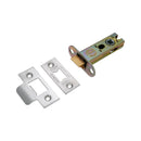 Spira Brass - 3" H/D Tubular Latch CE  - Satin Chrome - LAL0137SC - Choice Handles