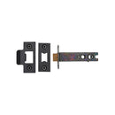 CE Heavy Duty Tubular Latch 4" Black Finish - LAL0138-BLK