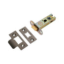 Spira Brass - 4" H/D Tubular Latch CE  - Black Nickel - LAL0138BN - Choice Handles