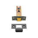 Spira Brass - 4" H/D Tubular Latch CE  - Gunmetal Grey - LAL0138GG - Choice Handles