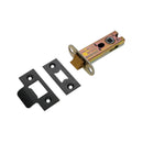 Spira Brass - 4" H/D Tubular Latch CE  - Gunmetal Grey - LAL0138GG - Choice Handles