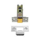 Spira Brass - 4" H/D Tubular Latch CE  - Satin Chrome - LAL0138SC - Choice Handles