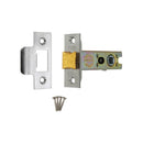 Spira Brass - 4" H/D Tubular Latch CE  - Satin Chrome - LAL0138SC - Choice Handles