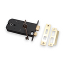 Spira Brass - 3 Lever Horizontal Sash Lock 6"  - Electro Brass - LAL0146EB - Choice Handles
