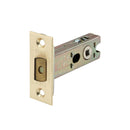 Spira Brass - 4" Tubular Dead Bolt  - Satin Brass - LAL0277SB - Choice Handles
