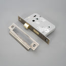 Spira Brass - 2.5" CE 3 Lever Bathroom Lock FD60 - Antique Brass - LAL1422ANT - Choice Handles