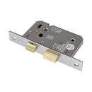 Spira Brass - 2.5" CE 3 Lever Bathroom Lock FD60 - Polished Chrome - LAL1422PC - Choice Handles
