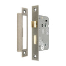 Spira Brass - 2.5" CE 3 Lever Bathroom Lock FD60 - Pewter - LAL1422PEW - Choice Handles