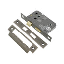 Spira Brass - 2.5" CE 3 Lever Bathroom Lock FD60 - Pewter - LAL1422PEW - Choice Handles