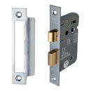 Spira Brass - 3" CE 3 Lever Bathroom Lock FD60 - Satin Chrome - LAL1423SC - Choice Handles