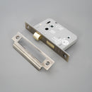 Spira Brass - 3" CE 3 Lever Bathroom Lock FD60 - Antique Brass - LAL1423ANT - Choice Handles