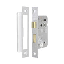 Spira Brass - 3" CE 3 Lever Bathroom Lock FD60 - Polished Chrome - LAL1423PC - Choice Handles