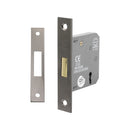 Spira Brass - 3" CE 3 Lever Dead Lock  - Black Nickel - LAL1435BN - Choice Handles